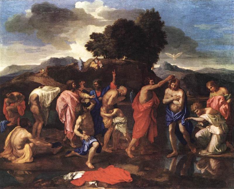 Nicolas Poussin Sacrament of Baptism china oil painting image